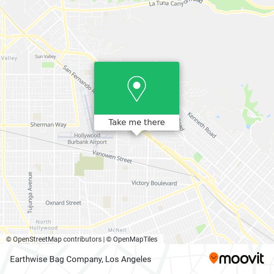 Mapa de Earthwise Bag Company