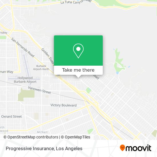 Progressive Insurance map