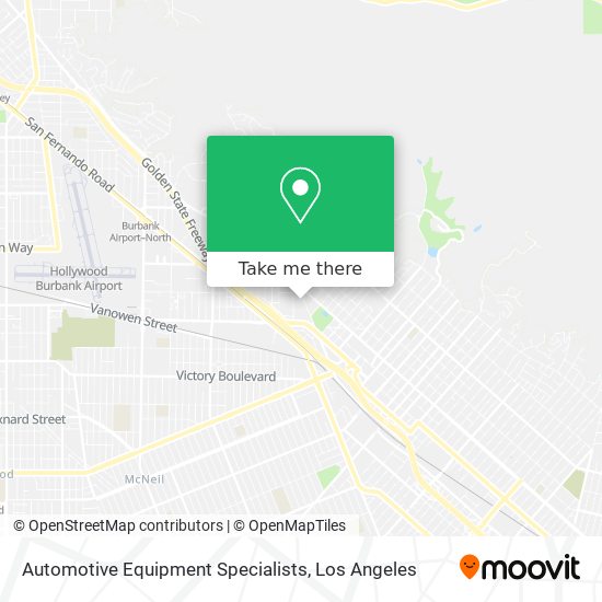 Automotive Equipment Specialists map