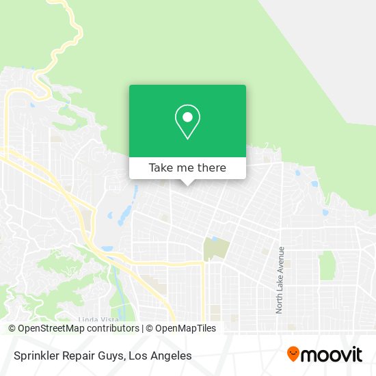 Sprinkler Repair Guys map