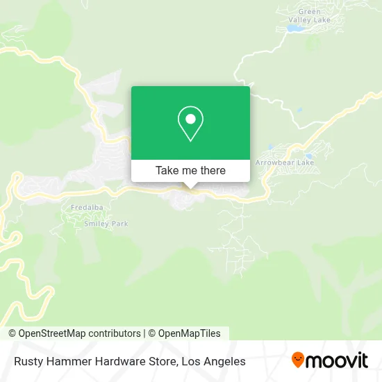 Rusty Hammer Hardware Store map