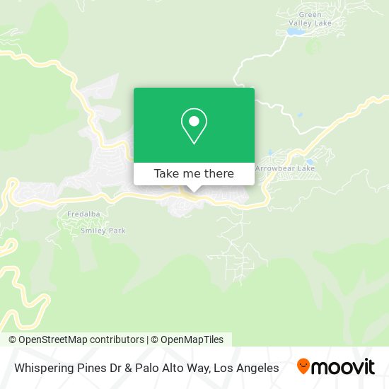 Mapa de Whispering Pines Dr & Palo Alto Way