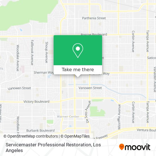 Servicemaster Professional Restoration map
