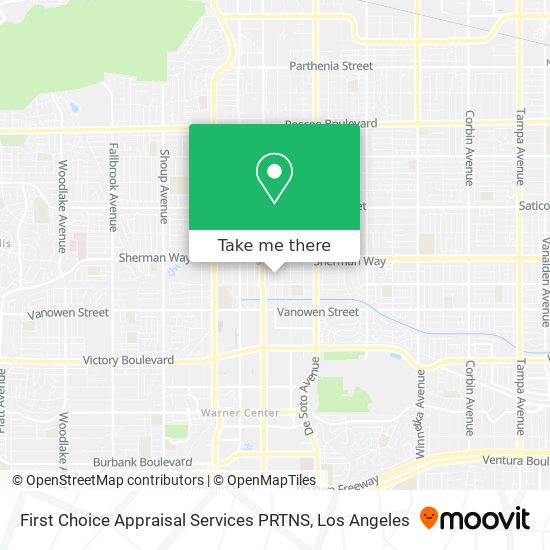 First Choice Appraisal Services PRTNS map