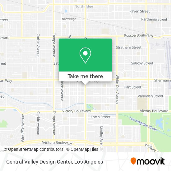 Central Valley Design Center map