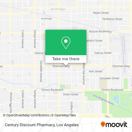 Mapa de Century Discount Pharmacy