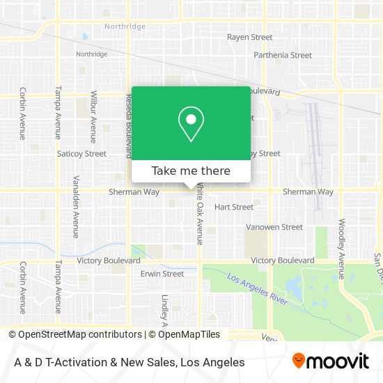 A & D T-Activation & New Sales map