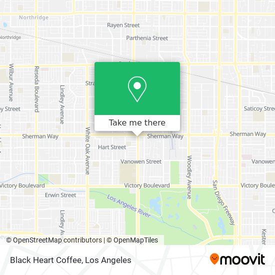 Mapa de Black Heart Coffee
