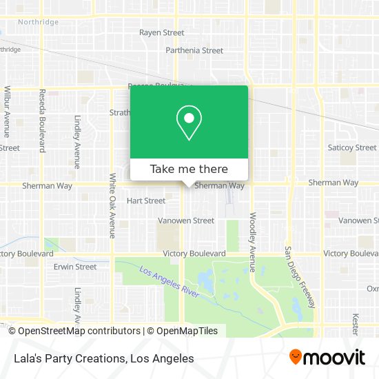 Mapa de Lala's Party Creations