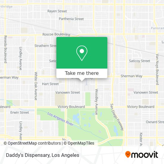 Mapa de Daddy's Dispensary