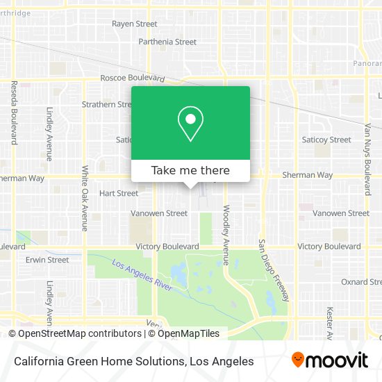 Mapa de California Green Home Solutions