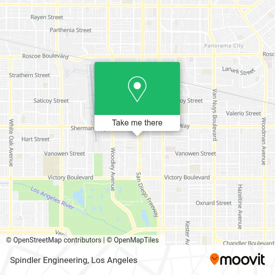 Spindler Engineering map