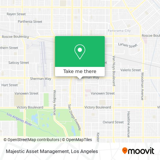 Mapa de Majestic Asset Management