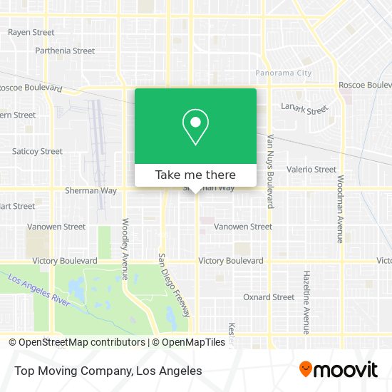 Mapa de Top Moving Company