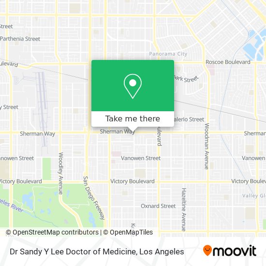 Mapa de Dr Sandy Y Lee Doctor of Medicine