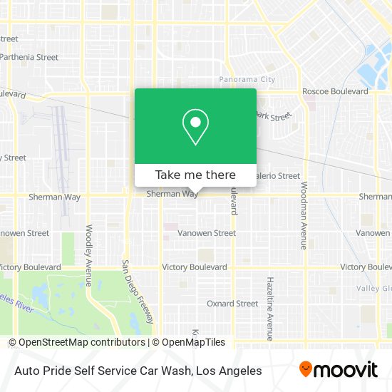 Mapa de Auto Pride Self Service Car Wash