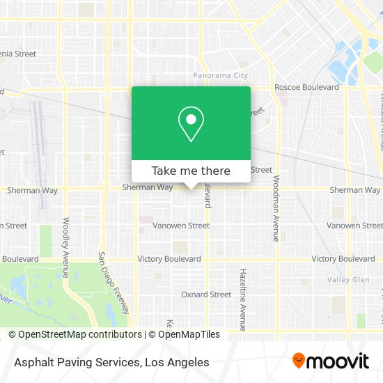 Asphalt Paving Services map