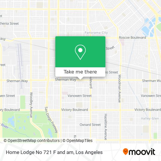 Home Lodge No 721 F and am map