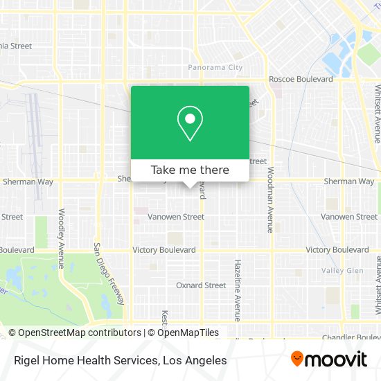 Rigel Home Health Services map