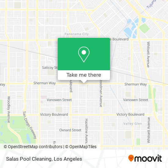 Salas Pool Cleaning map