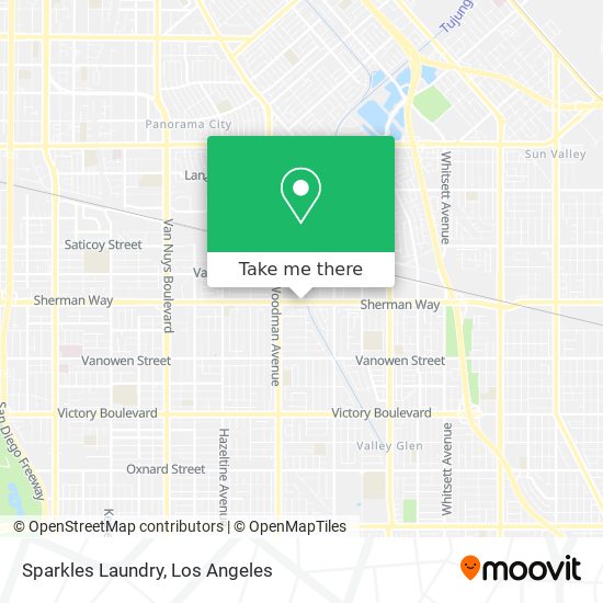 Sparkles Laundry map