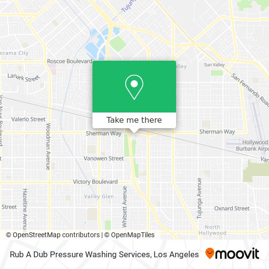 Mapa de Rub A Dub Pressure Washing Services