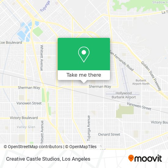 Creative Castle Studios map
