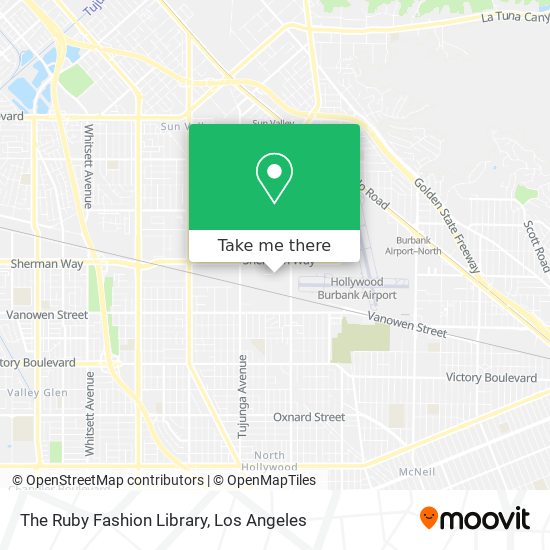 The Ruby Fashion Library map
