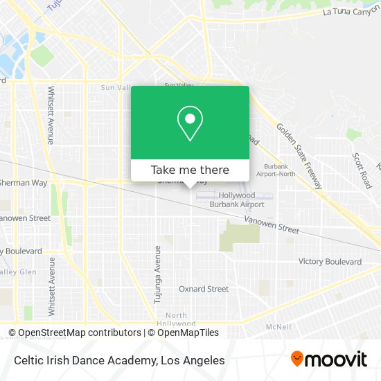 Mapa de Celtic Irish Dance Academy