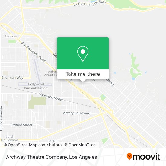 Mapa de Archway Theatre Company