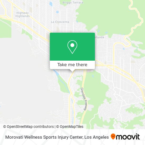 Morovati Wellness Sports Injury Center map