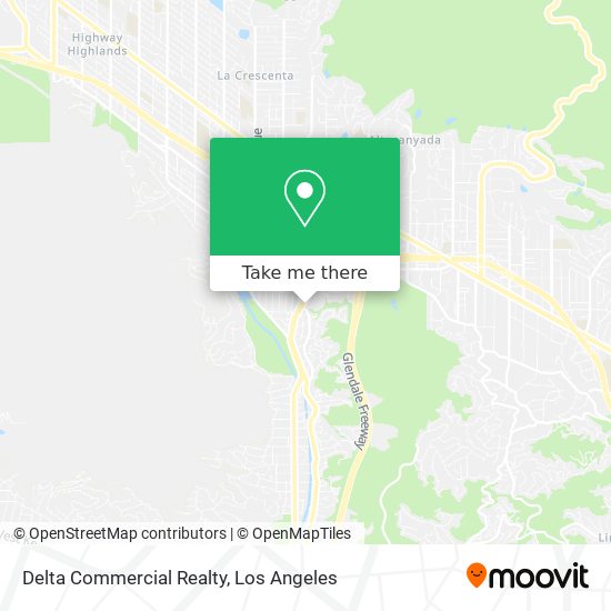 Delta Commercial Realty map