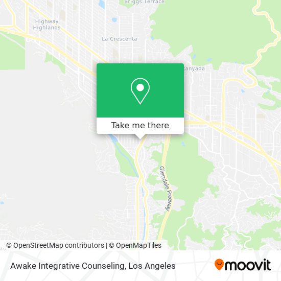 Awake Integrative Counseling map