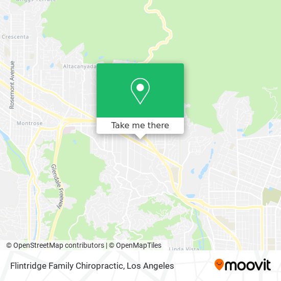 Mapa de Flintridge Family Chiropractic