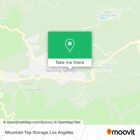 Mountain Top Storage map