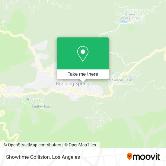 Mapa de Showtime Collision