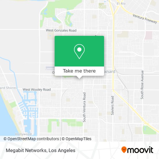 Megabit Networks map