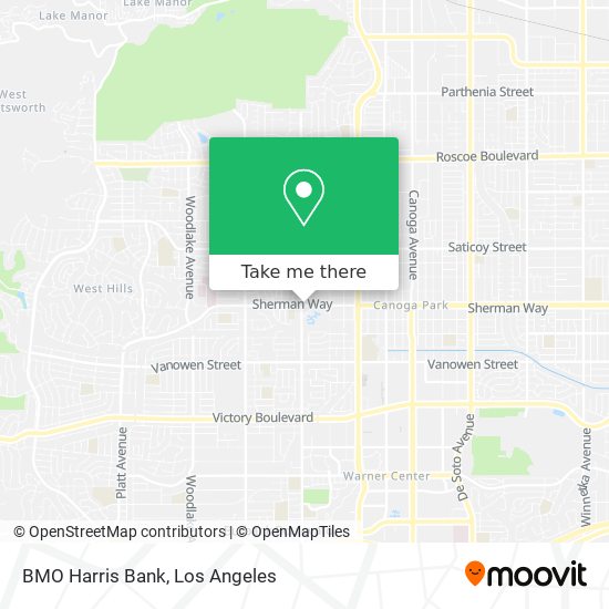 BMO Harris Bank map