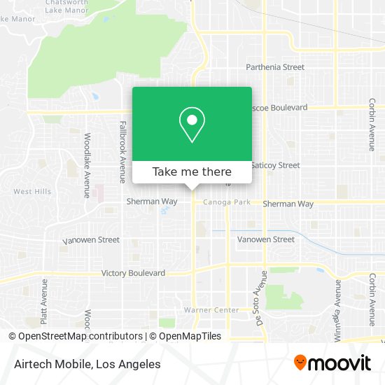 Airtech Mobile map