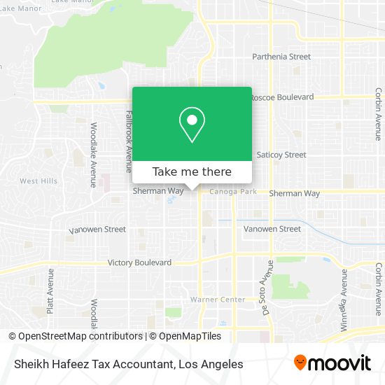 Sheikh Hafeez Tax Accountant map