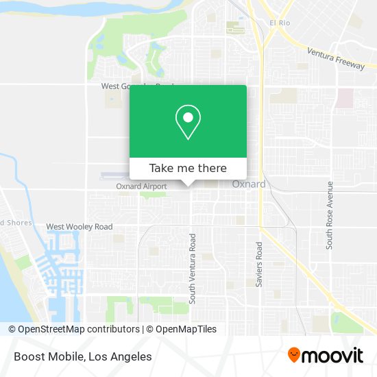 Mapa de Boost Mobile