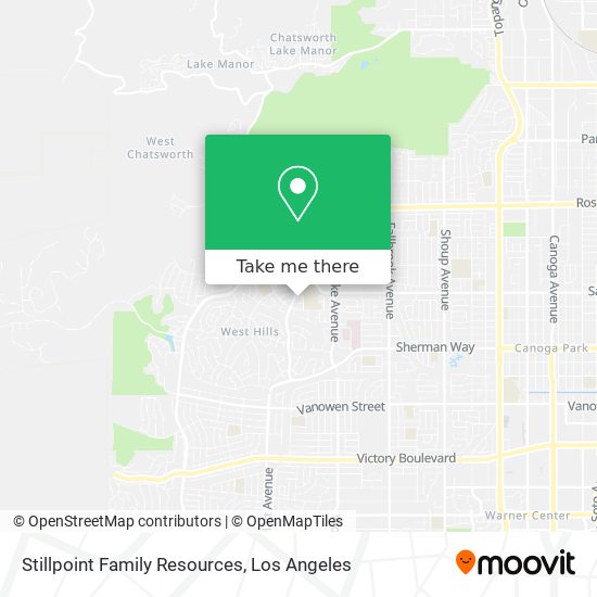 Mapa de Stillpoint Family Resources