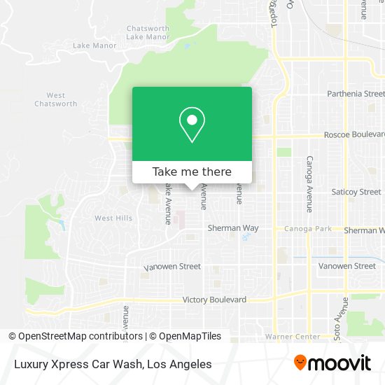 Luxury Xpress Car Wash map