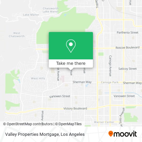 Valley Properties Mortgage map
