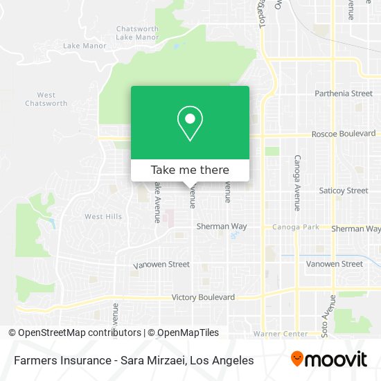 Mapa de Farmers Insurance - Sara Mirzaei