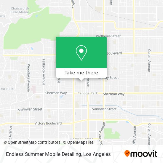 Endless Summer Mobile Detailing map