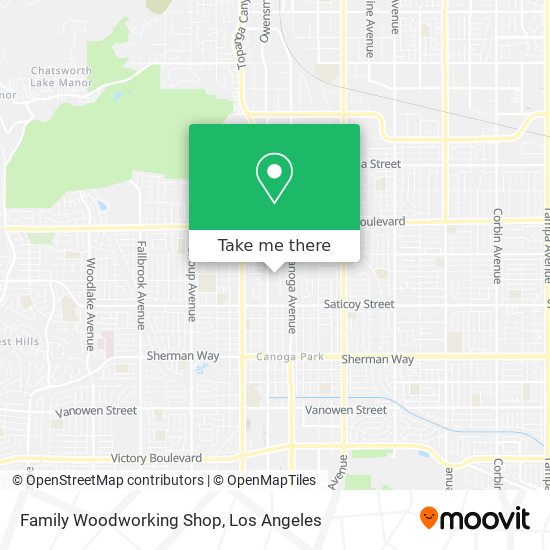 Mapa de Family Woodworking Shop