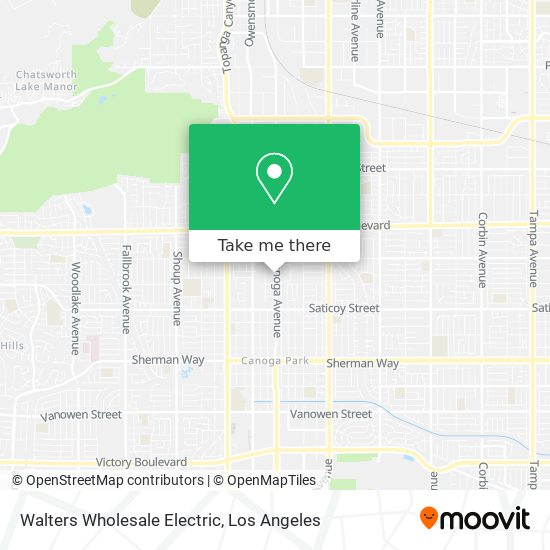 Walters Wholesale Electric map