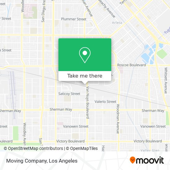 Moving Company map