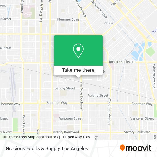 Gracious Foods & Supply map